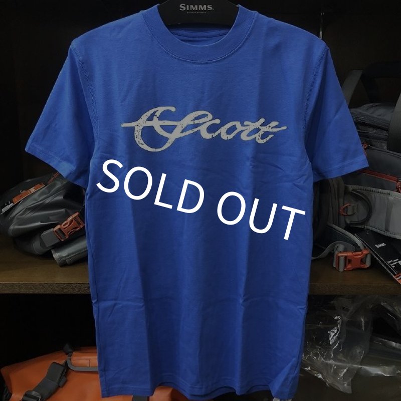 画像1: 【Scott】ROYAL BLUE SHORT SLEEVE (1)