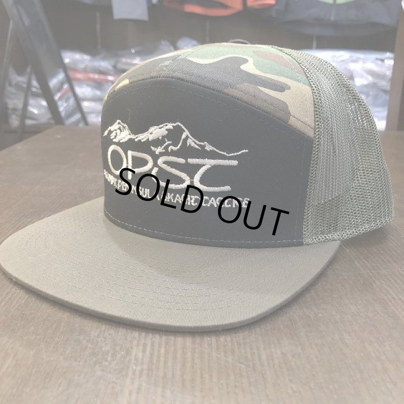 画像1:  【OPST】7 Panel Camo Trucker Hat -Snapback  (1)
