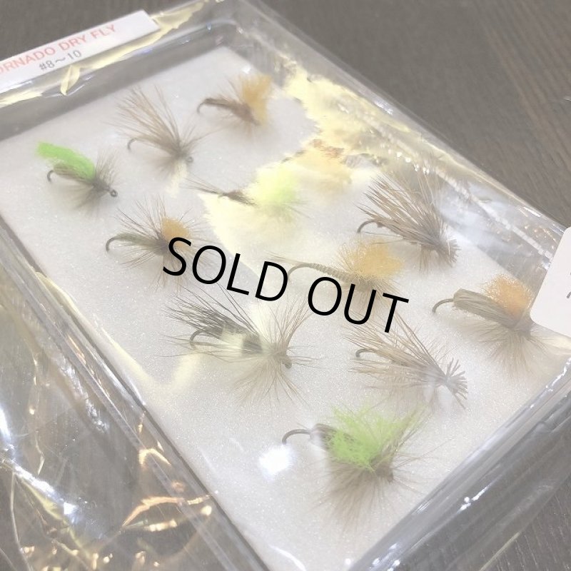 画像2: 【完成品フライ】 Tornado オリジナルドライフライ #8-10 (2)