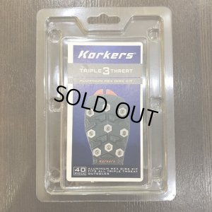 画像1: 【Korkers】TRIPLE THREAT ALUMINUM HEX DISC PACK