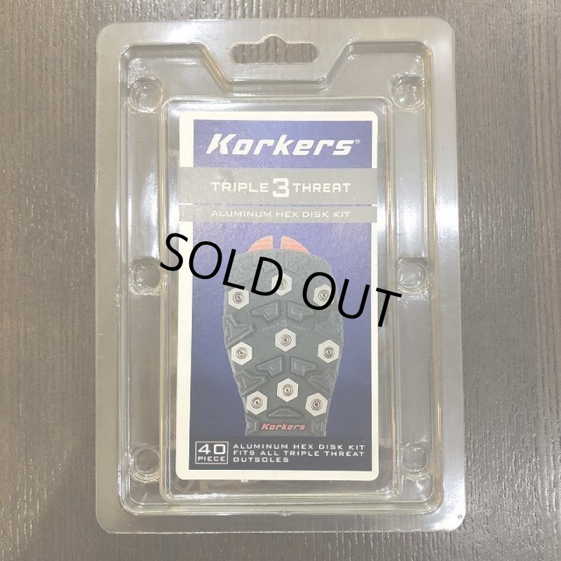 画像1: 【Korkers】TRIPLE THREAT ALUMINUM HEX DISC PACK (1)