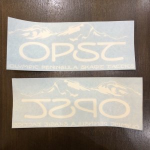 画像1: 【OPST】 OPST Diecut Logo Sticker
