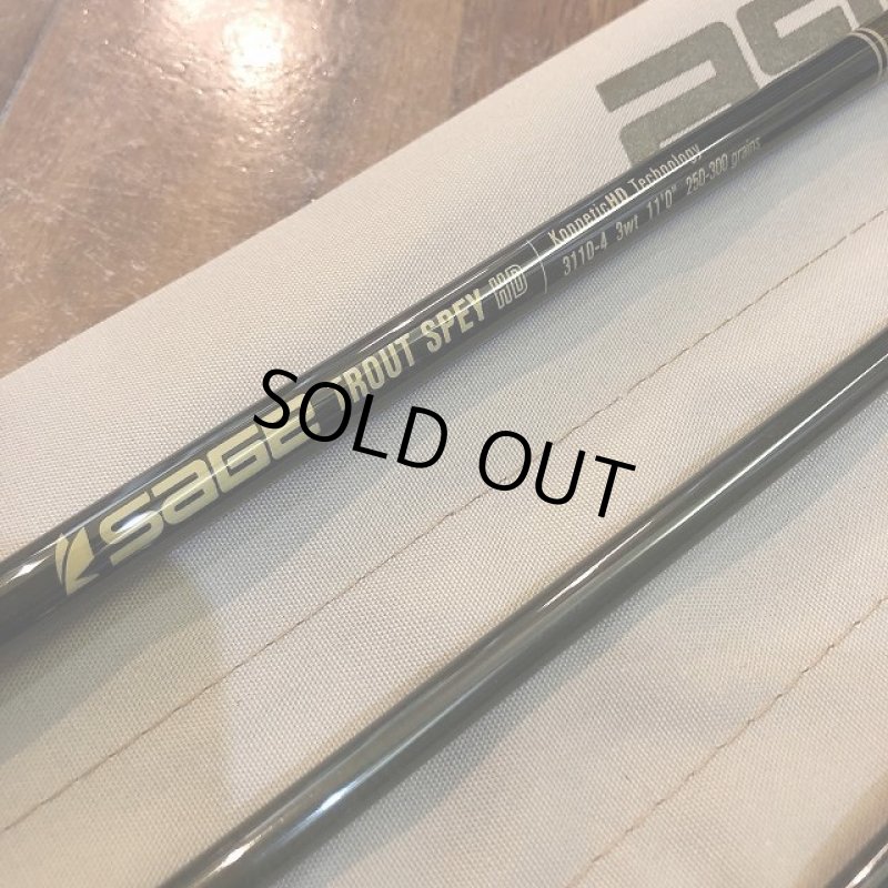 画像2: 【SAGE】 TROUT SPEY HD 11'0" #3 3110-4 (2)