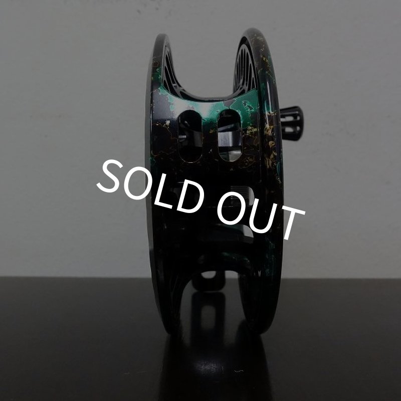 画像3: 【Abel】 TR #4/5 Fade Color Black/Green アルミハンドルフィニッシュ (3)