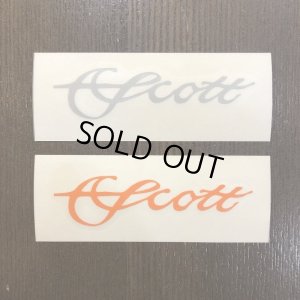 画像1: 【Scott】SCOTT 4" DIE CUT DECAL