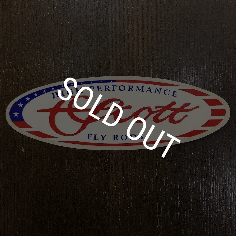 画像1: 【Scott】American Oval Decal (1)