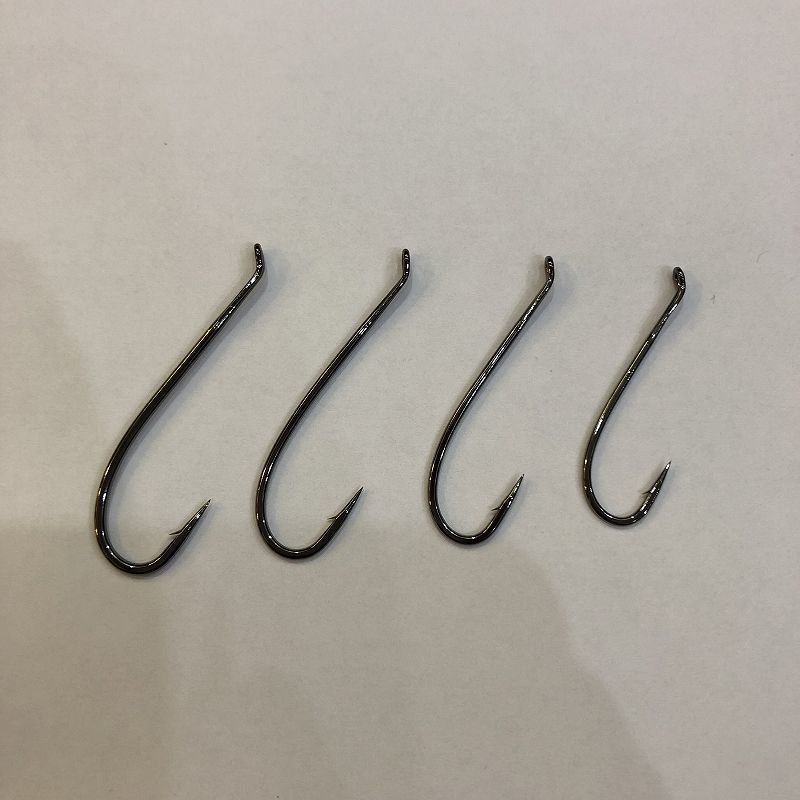 画像3: 【Gamakatsu】 T10-6H Salmon Tapered Loop Eye BLACK (3)