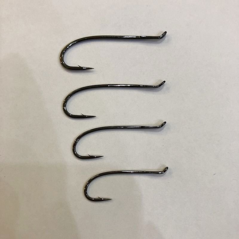 画像2: 【Gamakatsu】 T10-6H Salmon Tapered Loop Eye BLACK (2)