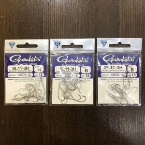 画像1: 【Gamakatsu】 SL11-3H Sw Hook 3x Strong