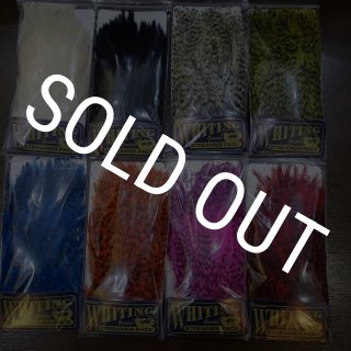 WHITING スーパーサドル　フライ用フライマテリアル 6色セット② WHITING（ホワイティング）フライタイイングマテリアル｜ケープ