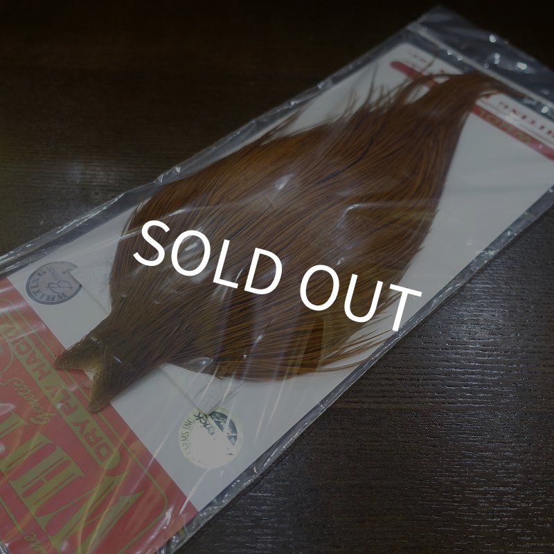 画像1: 【WHITING】 Bronze Grade Cape White Dyed Brown (1)