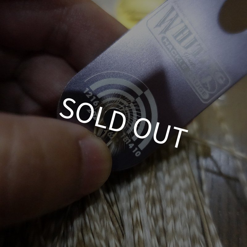 画像2: 【WHITING】 Rooster Saddle Pro Grade Dun Grizzly #14-16 (2)