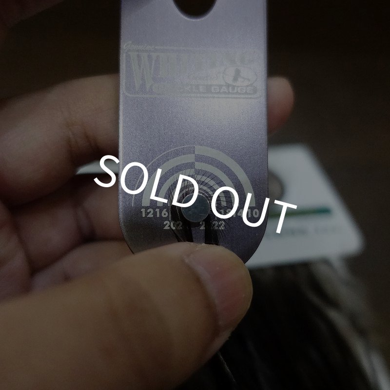 画像3:  【WHITING】 Hebert Bronze Grade Rooster Saddle Black #14 (3)