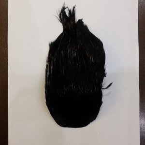 画像5: 【ANGLE】インドコックハックルケープ(ブラック)