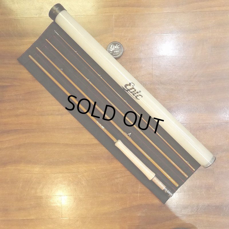 画像1: 【Epic】FastGlass II 8'0" #5 580 Studio Built Amber (1)