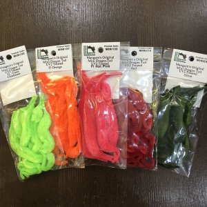 画像1: 【Hareline】Mangum's Original Mini Dragon Tail UV2 Treated