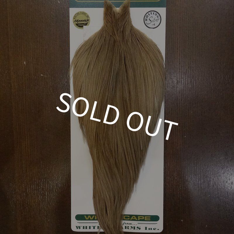 画像1: 【WHITING】 Hebert Silver Grade Cape Medium Brown Dun (1)