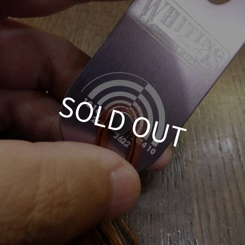 画像5: 【WHITING】 Rooster Saddle BronzeGrade Furnace #14-16 No.2 (5)