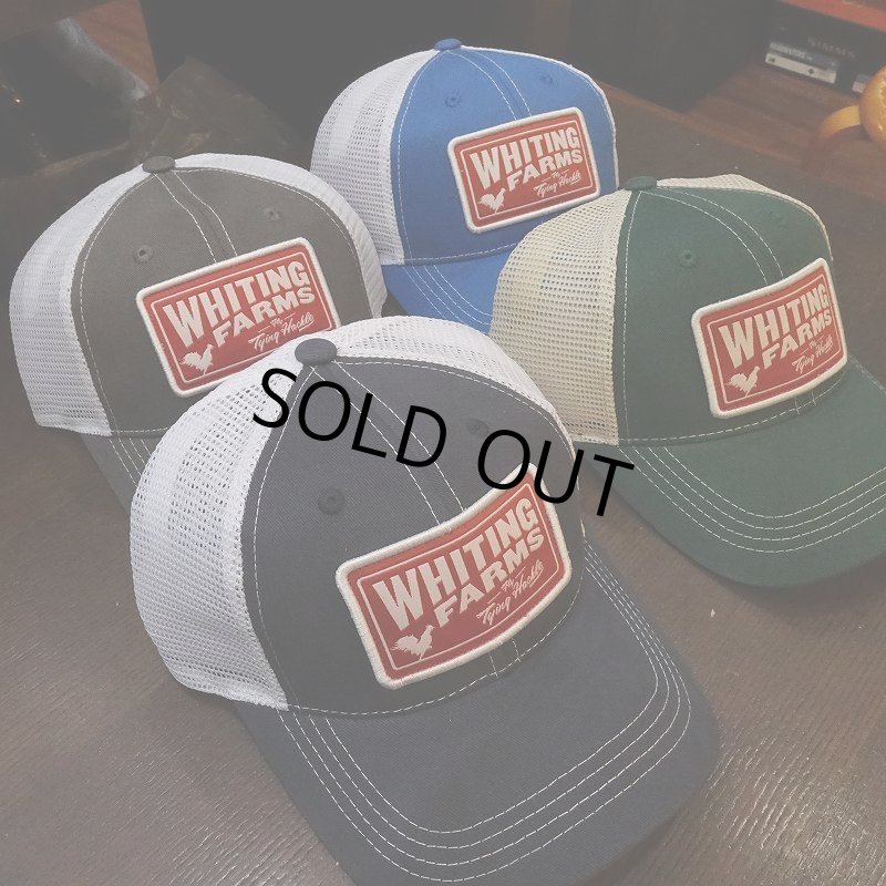 画像1: 【Whiting】BRUSHED TWILL/MESH CAP (1)