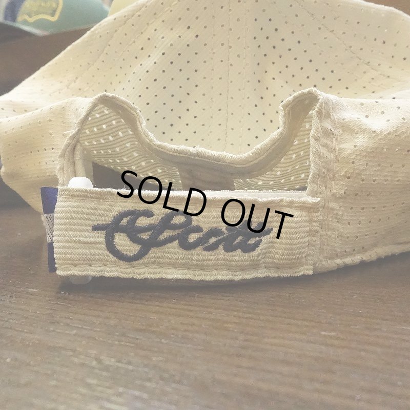 画像2: 【Scott】 TAN PERFORMANCE HAT WITH BLUE LOGO (2)
