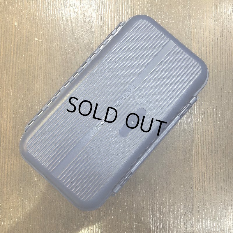 画像2: 【C&F】CF-3500 Large WP Fly Case with Slit Foam(インディゴ) (2)