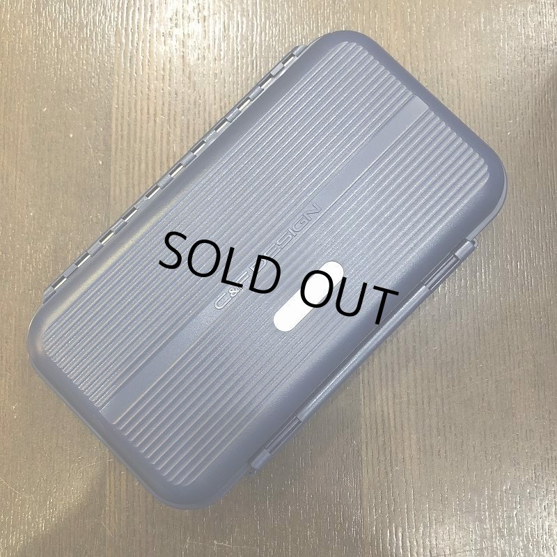 画像2: 【C&F】CFGS-3555 Bonefish/Large 10-Row WP Saltwater Fly Case(インディゴ) (2)