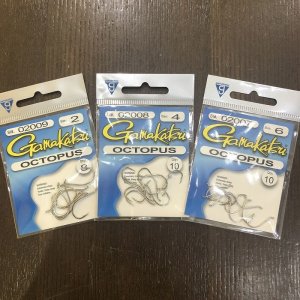 画像1: 【GamakatsuUSA】Octopus Hooks - Nickel