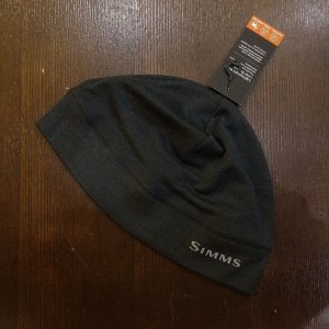 画像1: 【SIMMS】LIGHTWEIGHT WOOL LINER BEANIE - CARBON(SALE)