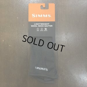 画像1: 【SIMMS】LIGHTWEIGHT WOOL NECK GAITER