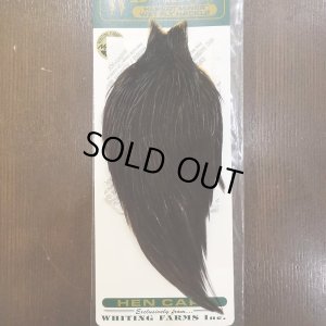 画像1: 【WHITING】Hebert Hen Cape - DARK BROWN DUN No.1