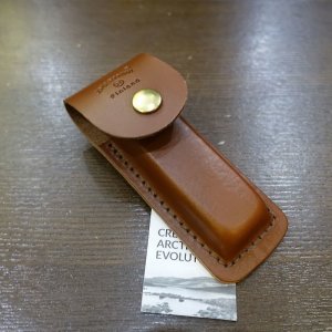 画像1: 【Marttiini】SHARPENING STONE (LEATHER SHEATH)