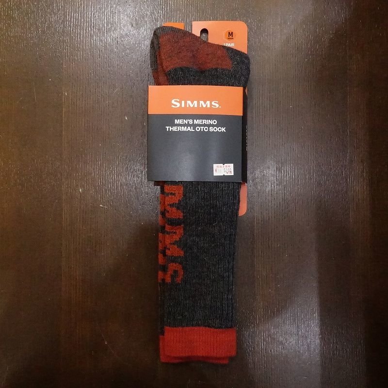 画像1: 【SIMMS】MERINO THERMAL OTC SOCK (1)