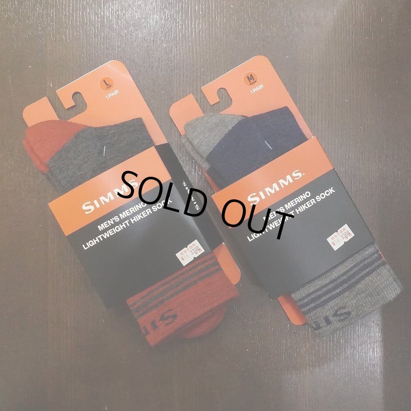 画像1: 【SIMMS】MERINO LIGHTWEIGHT HIKER SOCK (1)