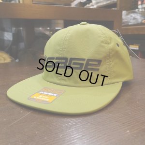 画像1: 【SAGE】Relaxed Nylon Hat Logo Green