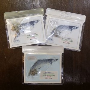 画像1: 【Alec Jackson's】Crystal North Country Trout Fly Tying Hooks