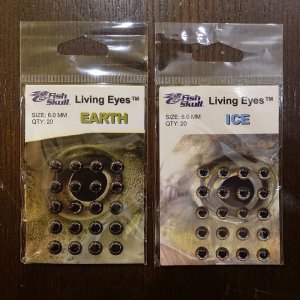 画像1: 【Fish-Skull】Living Eyes(6.0mm)