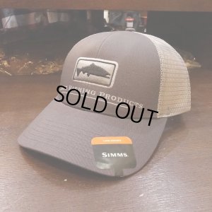 画像1: 【SIMMS】SALMON ICON TRUCKER - CARBON