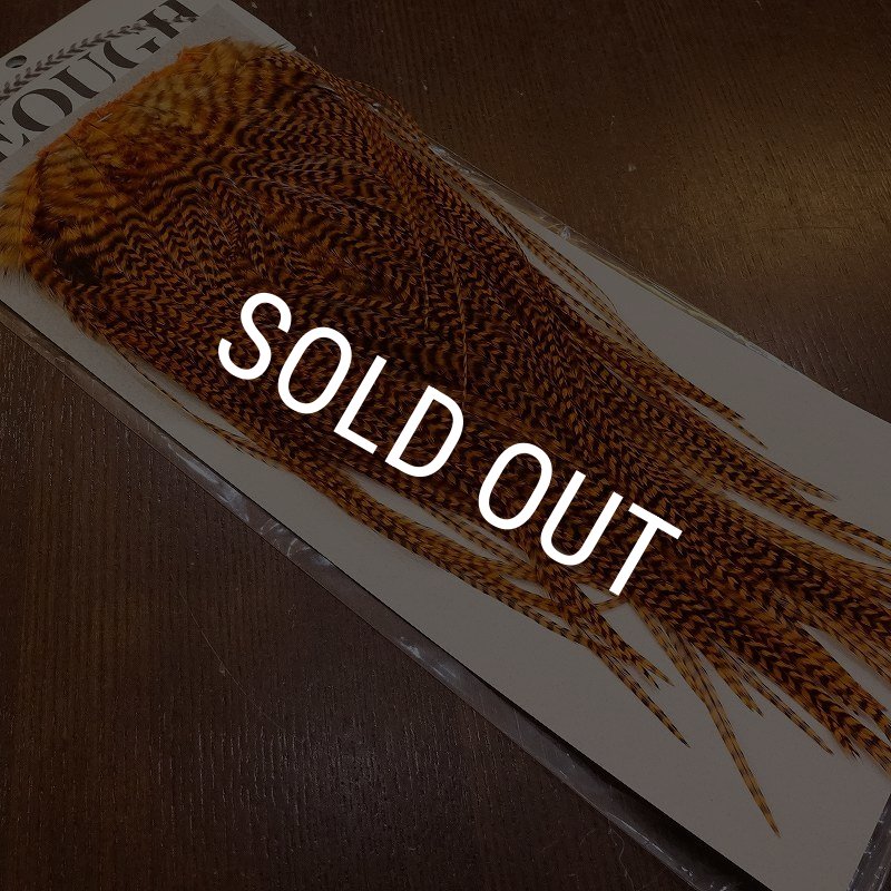 画像2: 【KEOUGH】GRIZZLY SADDLE HACKLE #2 (2)