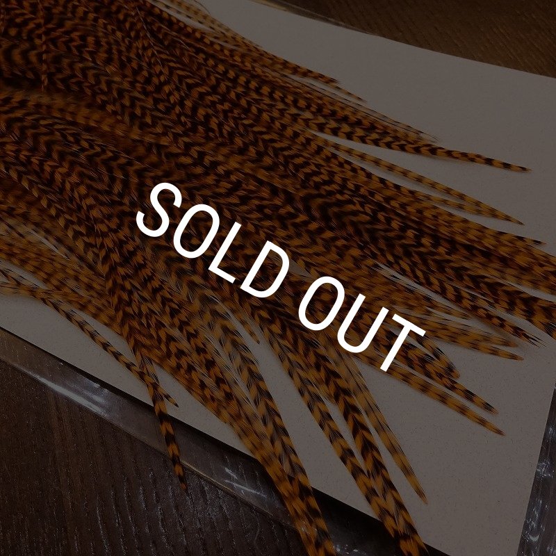 画像3: 【KEOUGH】GRIZZLY SADDLE HACKLE #2 (3)