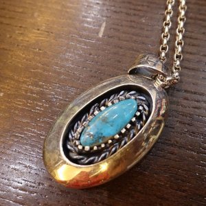 画像3: 【WHEELWORKS】キングマンターコイズ　ペンダント