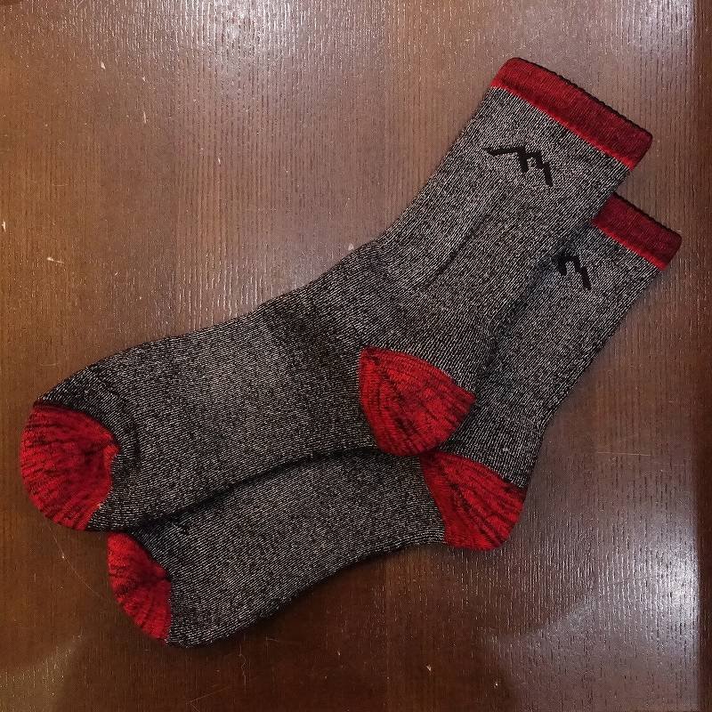 画像1: 【DARN TOUGH】M's 1953 マウンテリニアリング マイクロクルー エクストラクッション (1)