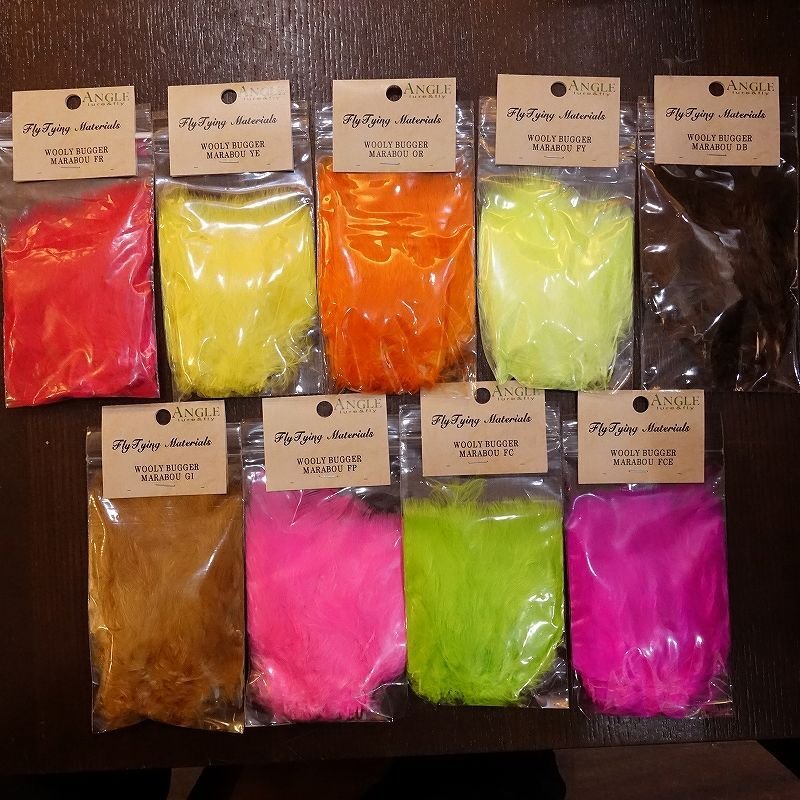 画像3: 【ANGLE】WOOLY BUGGER MARABOU ウーリーバガー マラブー (3)