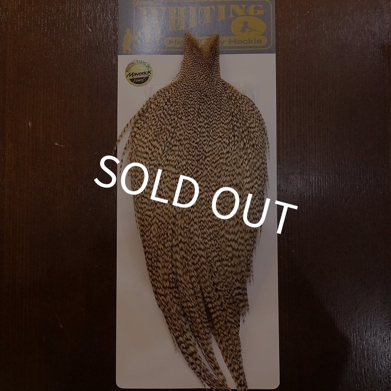 画像1: 【WHITING】High & Dry ROOSTER Cape - DUN GRIZZLY No.2 (1)