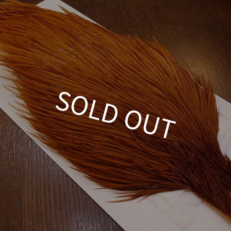 画像3: 【WHITING】High & Dry ROOSTER Cape - DYED BROWN No.2 (3)