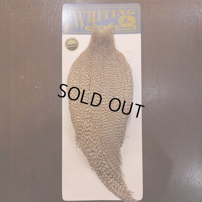 画像1: 【WHITING】High & Dry ROOSTER Cape - DUN GRIZZLY No.1 (1)