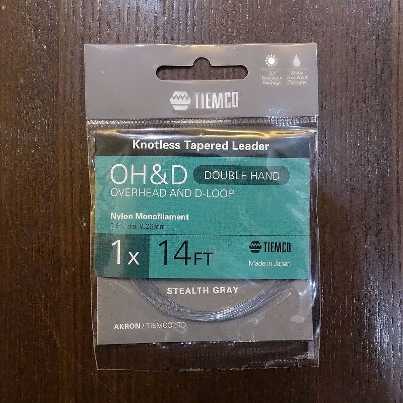 画像1: 【TMC】オーバーヘッド&ディー(OH&D)リーダー 14ft (1)