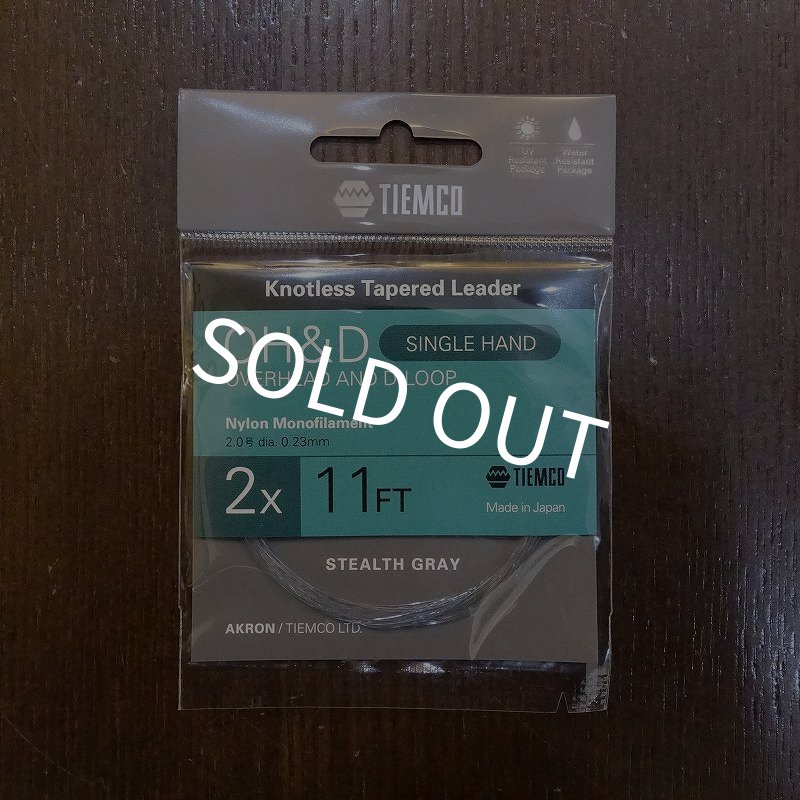 画像1: 【TMC】オーバーヘッド&ディー(OH&D)リーダー 11ft (1)