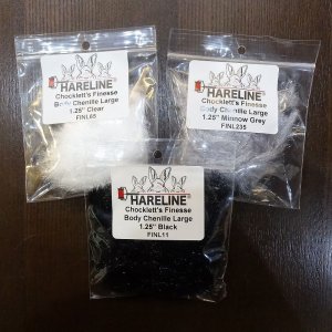 画像1: 【HARELINE】Chocklett’s Finesse Body Chenille 1.25" Large
