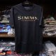 【SIMMS】SIMMS LOGO TEE - BLACK(SALE)