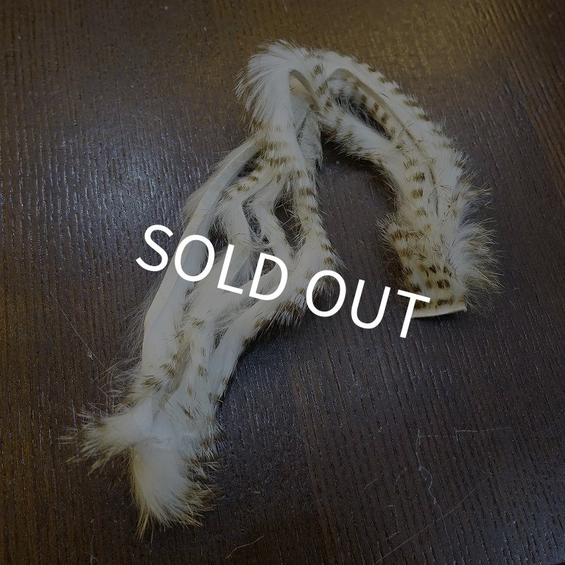 画像2: 【HARELINE】Olive Barred Rabbit Strips 1/8" (2)